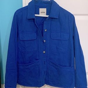 Sezane Willa Jacket in Deep Blue